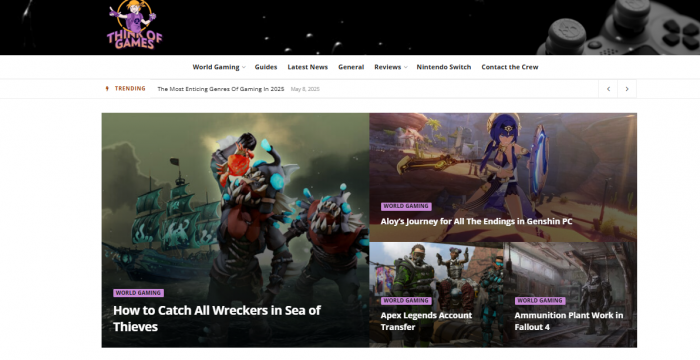 Comprehensive ThinkOfGames.com Review: Detailed Game Evaluations ...