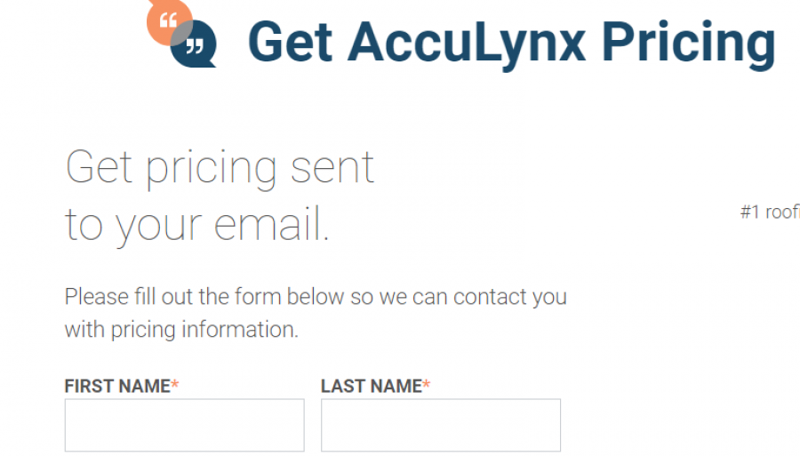 Acculynx Pricing