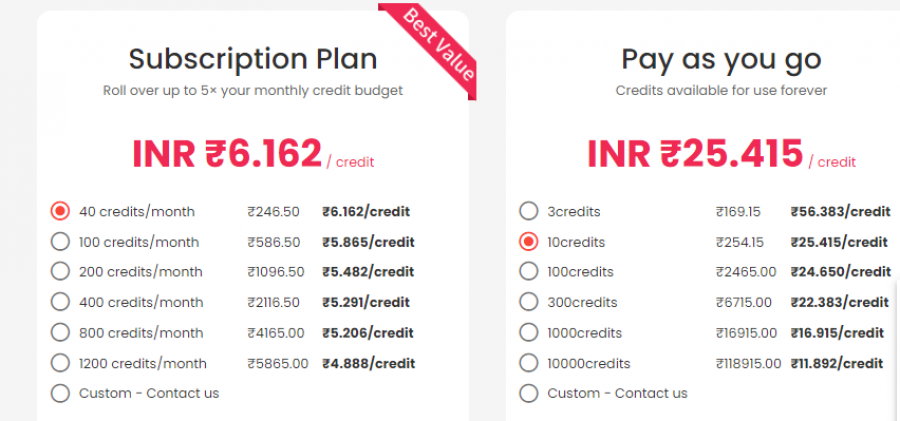 Cutout.Pro Pricing