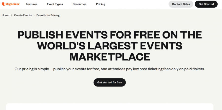 Eventbrite Pricing