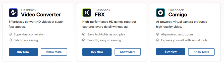 FlashBack PRO Pricing