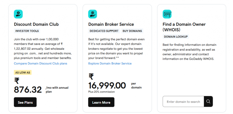 GoDaddy Website Builder Pricing
