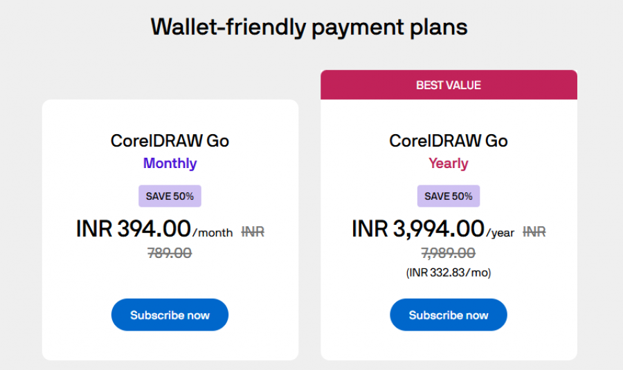 Gravit Designer Pricing