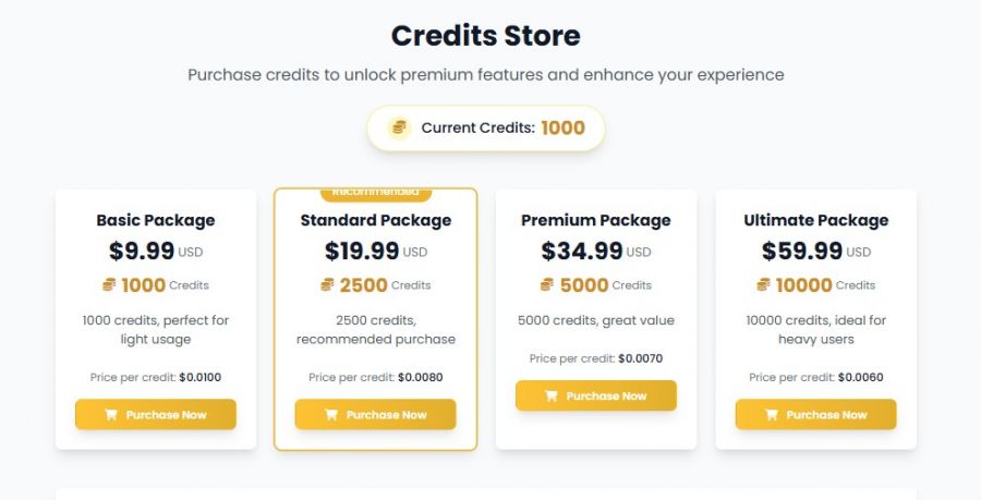 InSnap Pricing