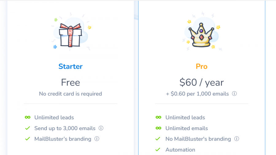 MailBluster Pricing