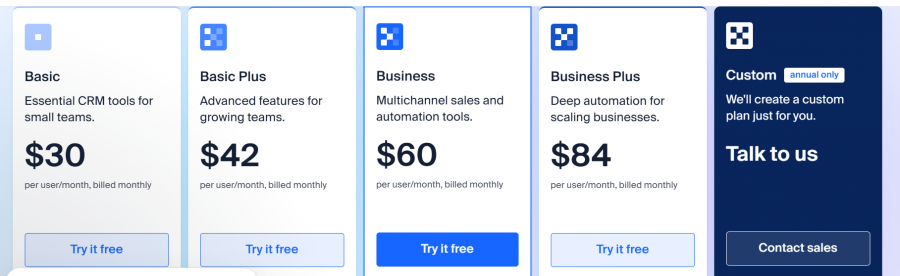 NetHunt CRM Pricing